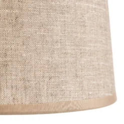 Lámpara de mesa Chicago con pantalla de lino
