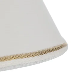 Lámpara de mesa Damasco, oro 24 quilates, Ø 30 cm