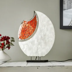 Lámpara de mesa decorada YOKO