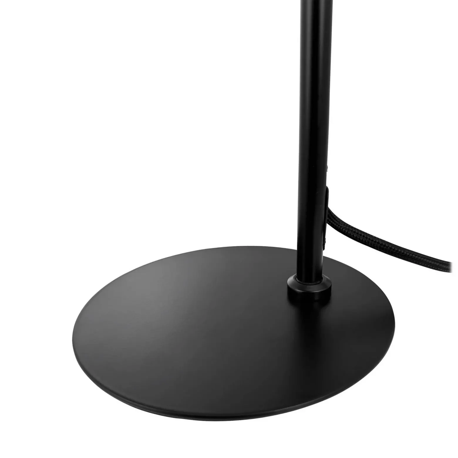 Lámpara de mesa Dyberg Larsen DL12, negra, altura 39,5 cm, metal