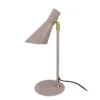 Lámpara de mesa Dyberg Larsen DL12, beige, altura 39,5 cm, metal