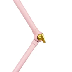 Lámpara de mesa Dyberg Larsen Vela, rosa, altura 45 cm