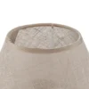 Lámpara de mesa Envostar Gill, madera natural/pantalla beige
