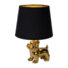 Lámpara de mesa Extravaganza Sir Winston oro/negro