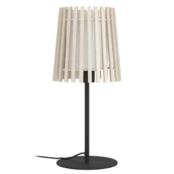 Lámpara de mesa Fattoria con pantalla doble