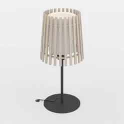 Lámpara de mesa Fattoria con pantalla doble