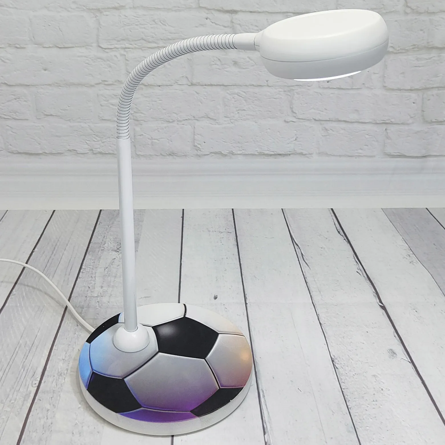 Lámpara de mesa Fútbol con brazo flexible