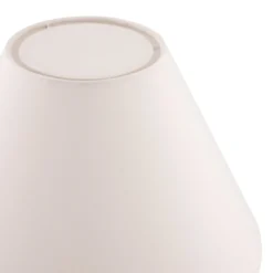 Lámpara de mesa Globen Lighting DAHLIA, beige/marrón, altura 31 cm