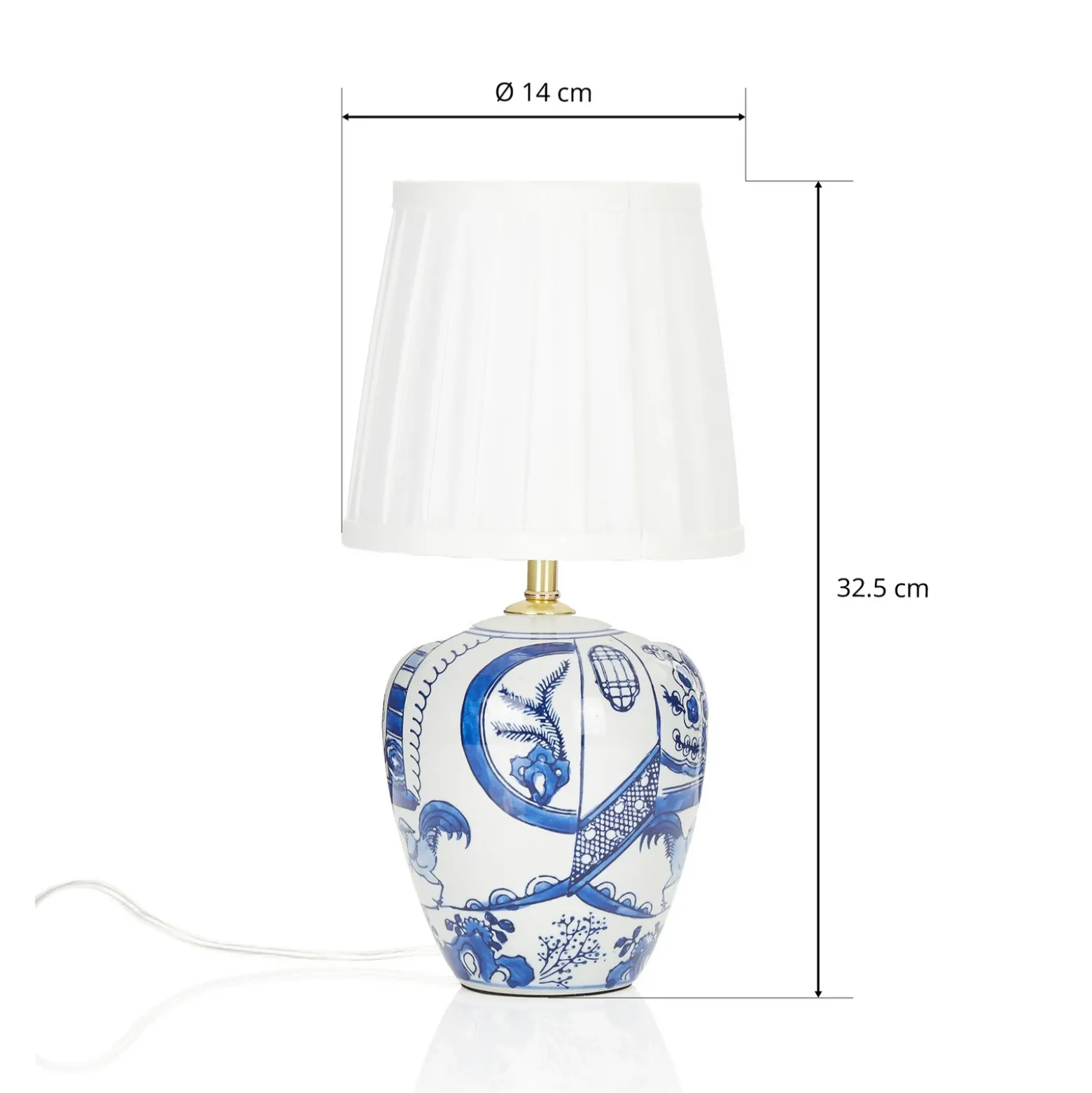 Lámpara de mesa Gotemburgo 32,5 cm