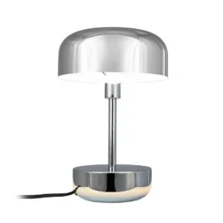 Lámpara de mesa Haipot de Dyberg Larsen, IP20, cromada