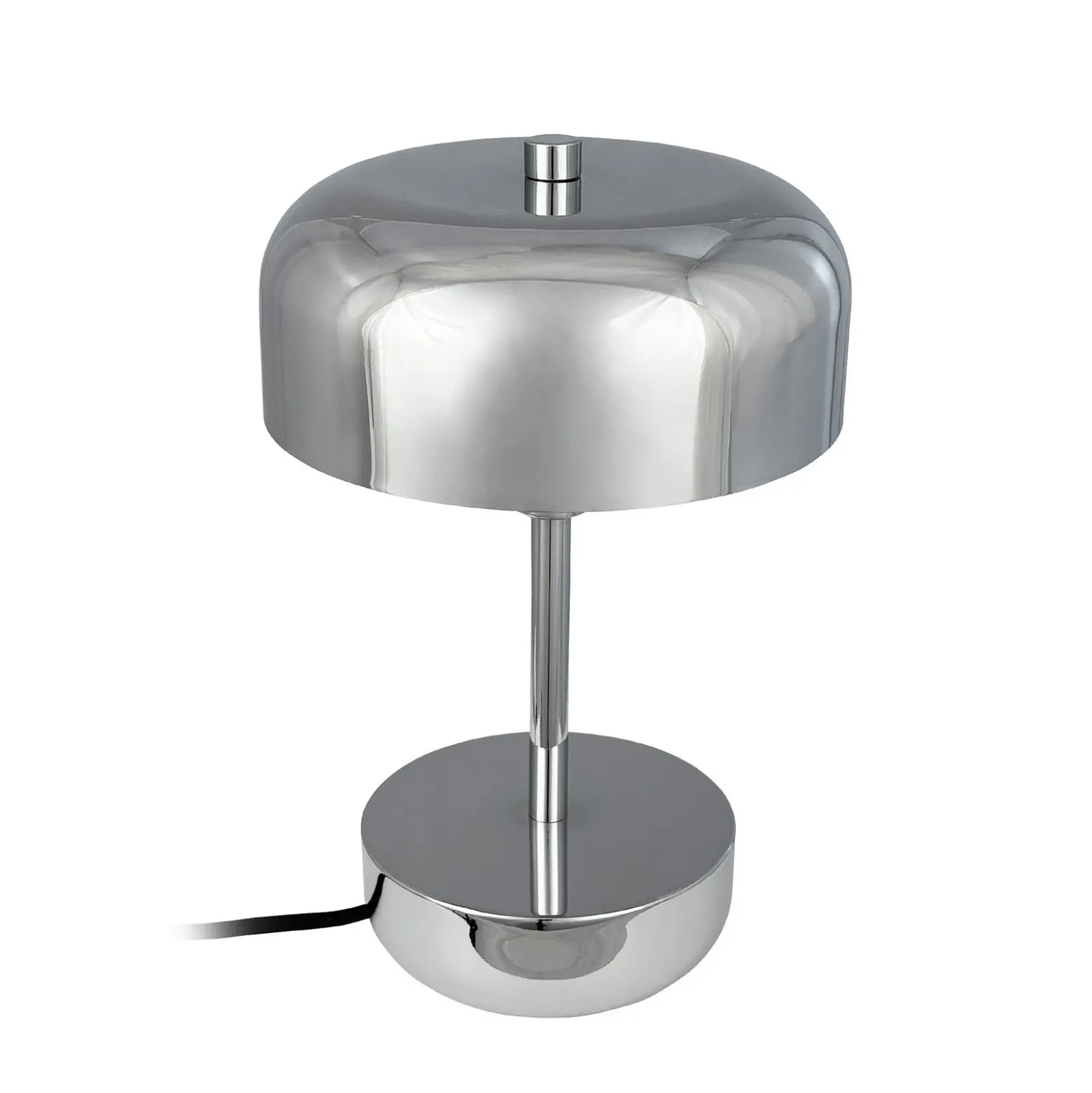 Lámpara de mesa Haipot de Dyberg Larsen, IP20, cromada