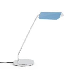 Lámpara de mesa Hay Apex, azul pastel, 38 cm, E14, acero