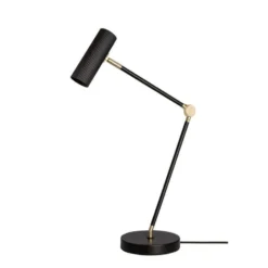 Lámpara de mesa Hubble READ de Globen Lighting, color negro, altura 45 cm
