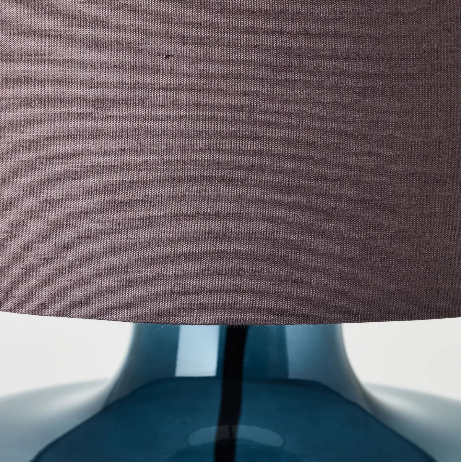 Lámpara de mesa Hydra altura 57cm topo/azul oscuro