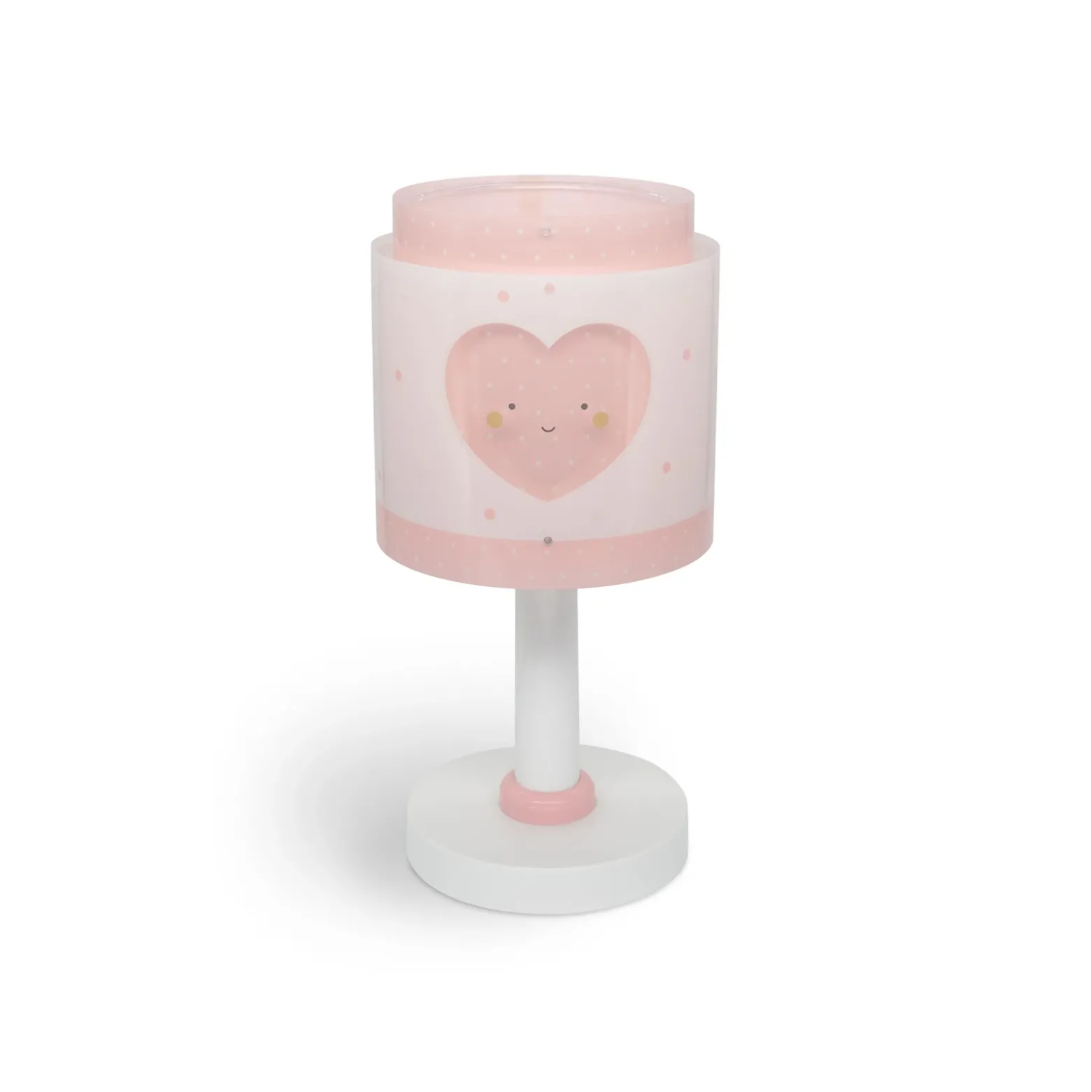 Lámpara de mesa infantil Baby Dreams, rosa, G4, Ø 15 cm