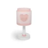 Lámpara de mesa infantil Baby Dreams, rosa, G4, Ø 15 cm
