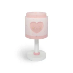 Lámpara de mesa infantil Baby Dreams, rosa, G4, Ø 15 cm