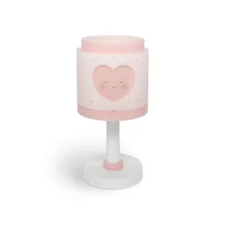 Lámpara de mesa infantil Baby Dreams, rosa, G4, Ø 15 cm