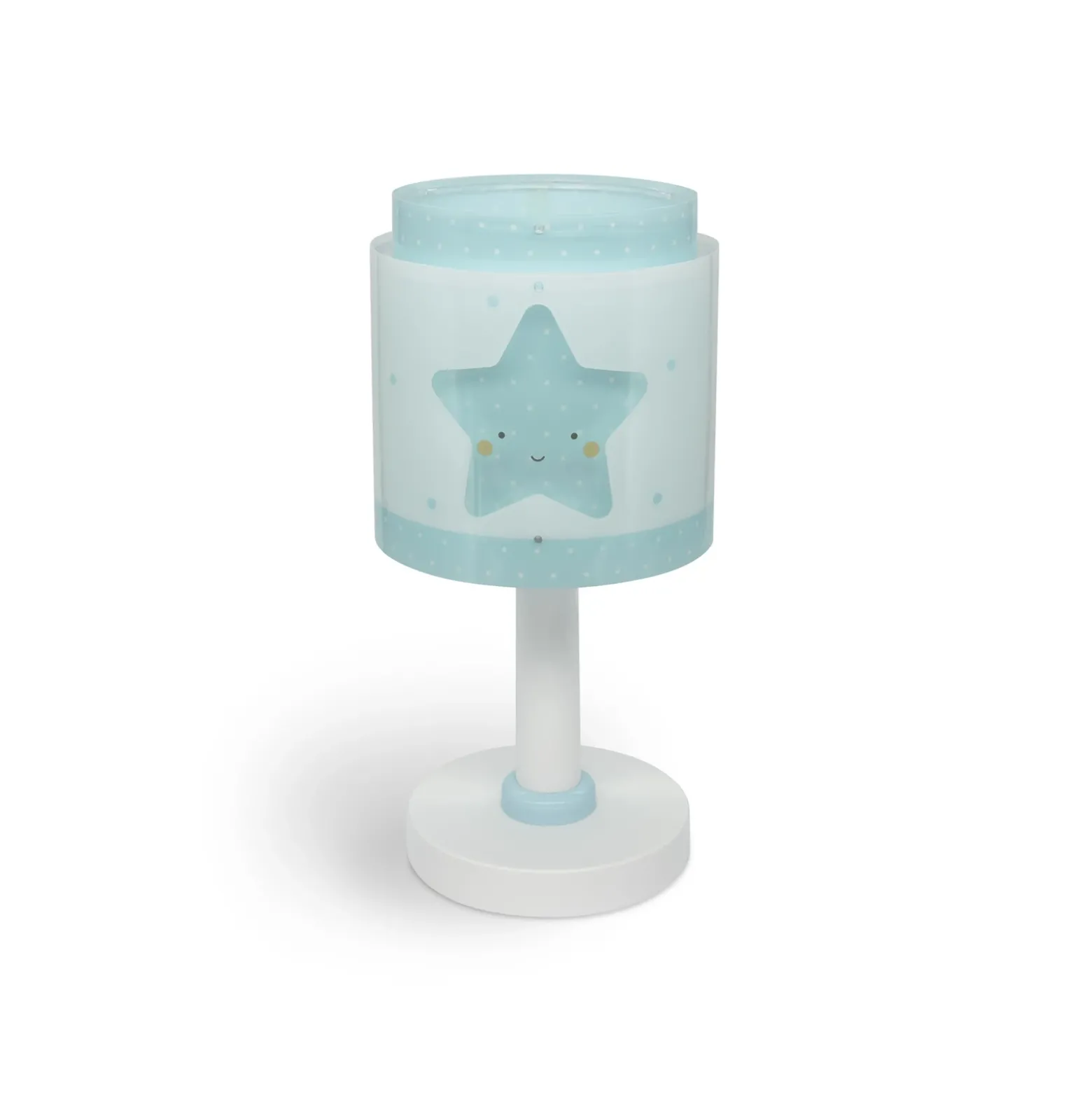 Lámpara de mesa infantil Baby Dreams, azul, G4, Ø 15 cm