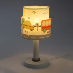 Lámpara de mesa infantil Baby Travel, G4, Ø 15 cm