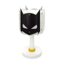 Lámpara de mesa infantil Dark Hero, G4, Ø 15 cm