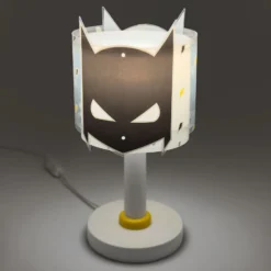 Lámpara de mesa infantil Dark Hero, G4, Ø 15 cm