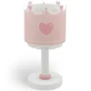 Lámpara de mesa infantil Little Queen, G4, Ø 15 cm