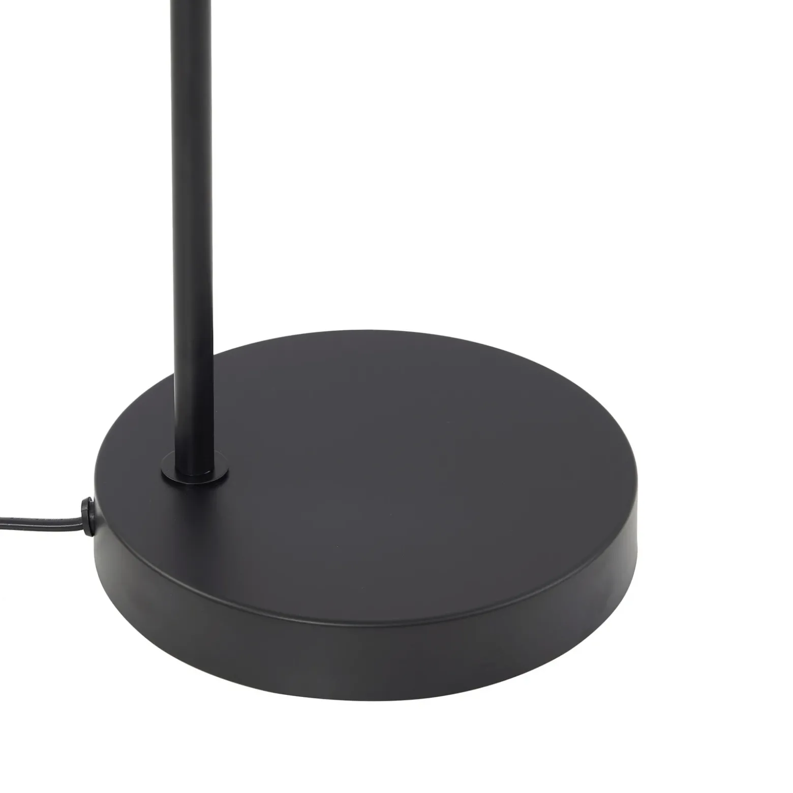 Lámpara de mesa Kaida de Lindby, negra, metal