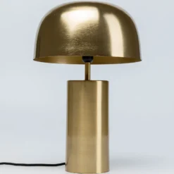 Lámpara de mesa KARE Loungy Gold en dorado