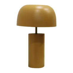 Lámpara de mesa KARE Loungy, naranja, acero, altura 38 cm