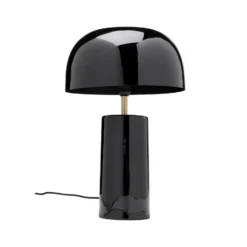 Lámpara de mesa KARE Loungy, negra