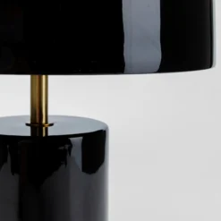 Lámpara de mesa KARE Loungy, negra