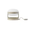 Lámpara de mesa Kartell KD28, gris, Ø 25 cm, E14-LED