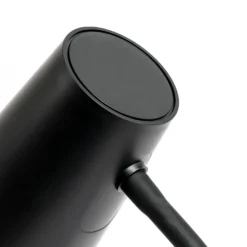Lámpara de mesa LED Ailina de Lindby, altura 36 cm, negra, atenuable