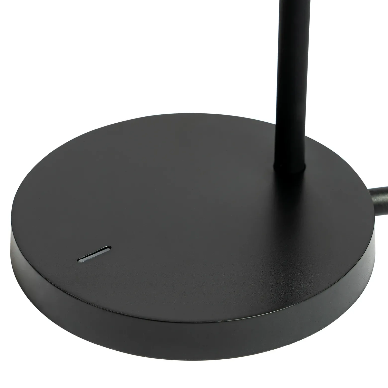 Lámpara de mesa LED Ailina de Lindby, altura 36 cm, negra, atenuable