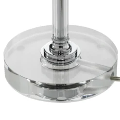 Lámpara de mesa LED Ancilla, cromada, regulador de intensidad de 30 cm,