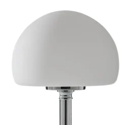 Lámpara de mesa LED Ancilla, cromada, regulador de intensidad de 30 cm,