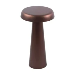 Lámpara de mesa LED Arcello dim latón bruñido