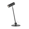 Lámpara de mesa LED Arlo, negra, hierro, altura 52,8 cm, atenuable.