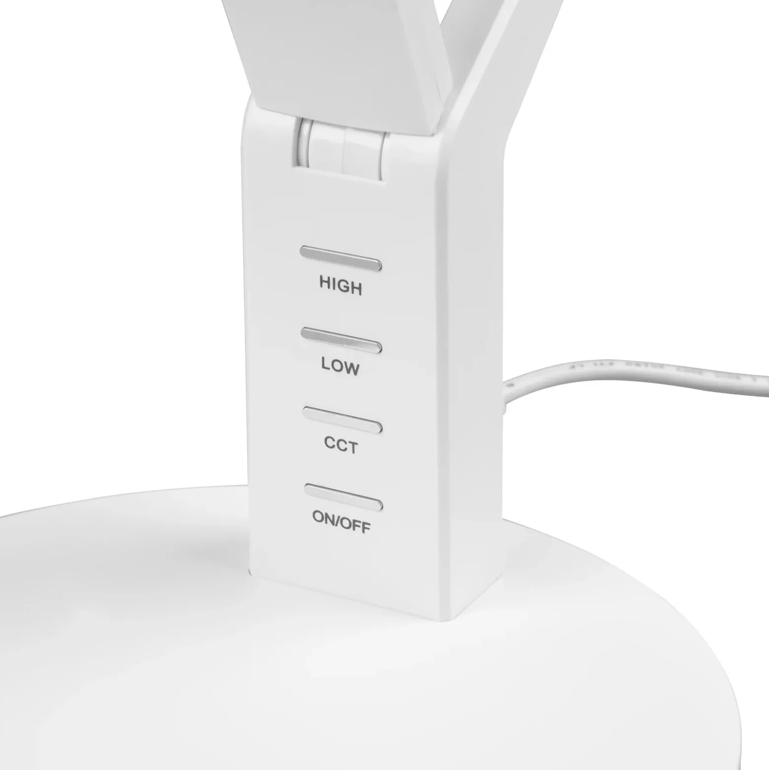 Lámpara de mesa LED Ava, función atenuación blanco