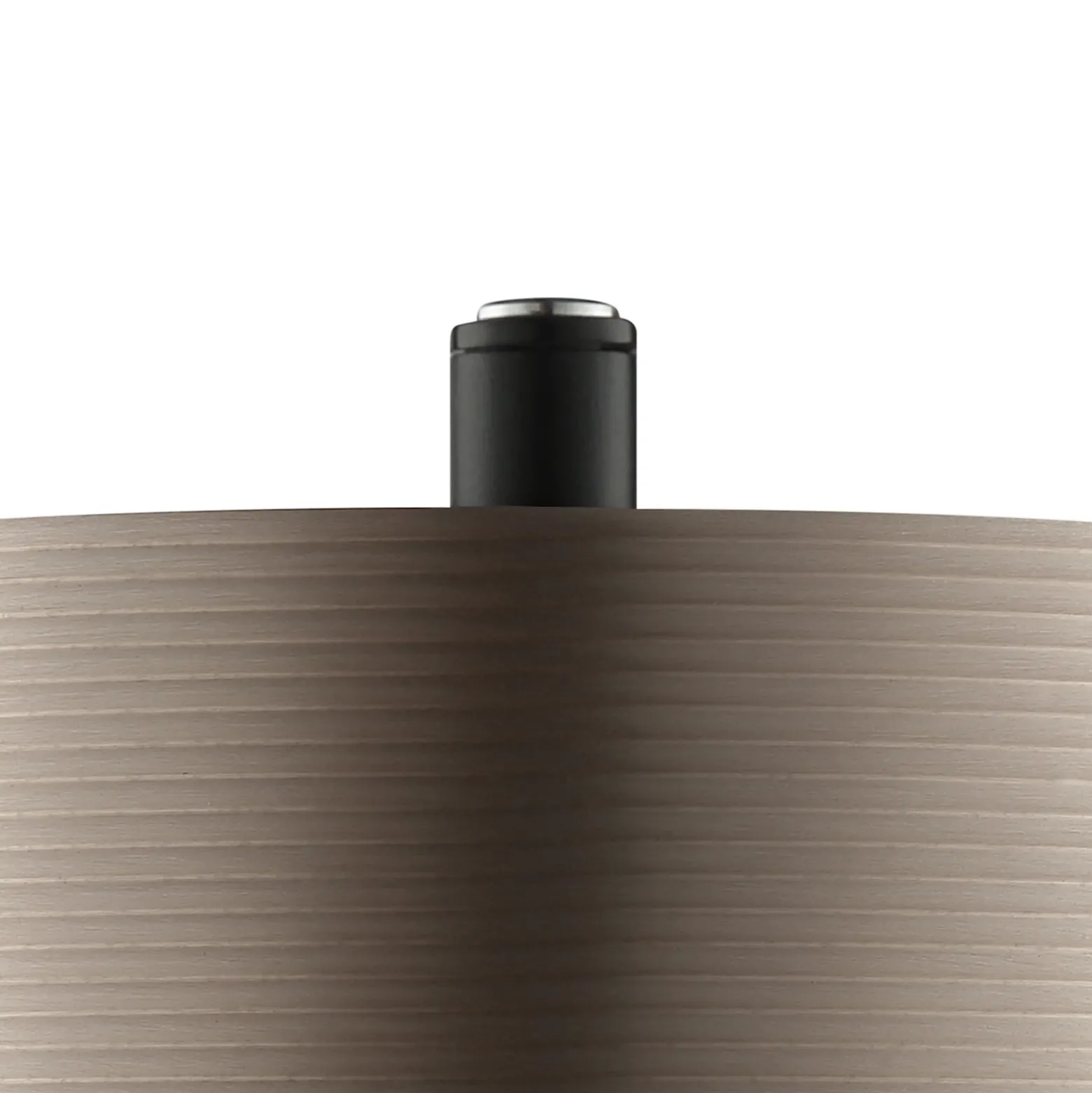 Lámpara de mesa LED Axion, negra/marrón, altura 45 cm, CCT
