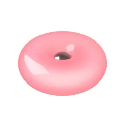 Lámpara de mesa LED Basile, violeta, cristal, 2.700 K