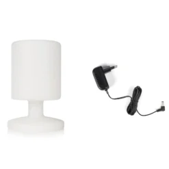 Lámpara de mesa LED Ben para interior y exterior, batería recargable