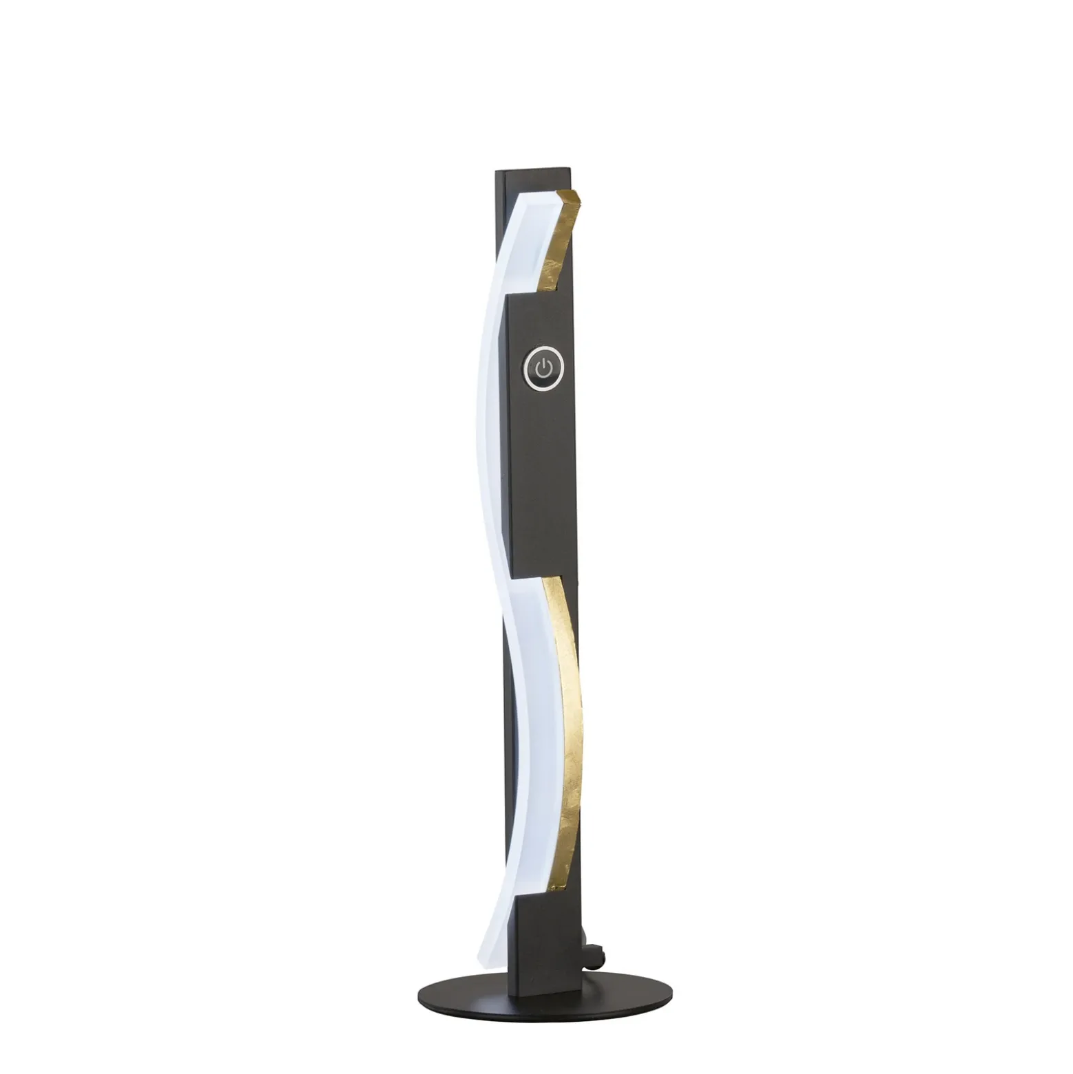 Lámpara de mesa LED Bridge con sensor de gestos, atenuable, CCT, negro