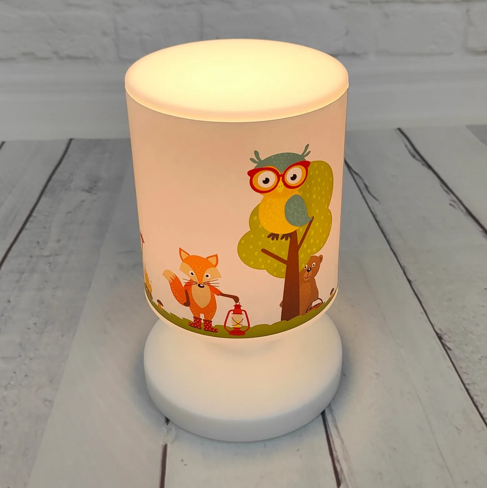 Lámpara de mesa LED con batería Animales USB IP44