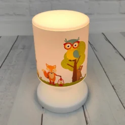 Lámpara de mesa LED con batería Animales USB IP44