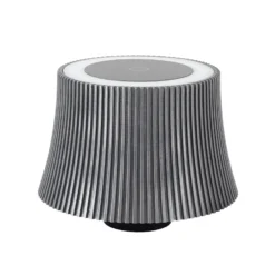 Lámpara de mesa LED con batería recargable Lindby Linor, gris humo, USB,
