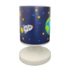 Lámpara de mesa LED con batería Weltall, USB, IP44