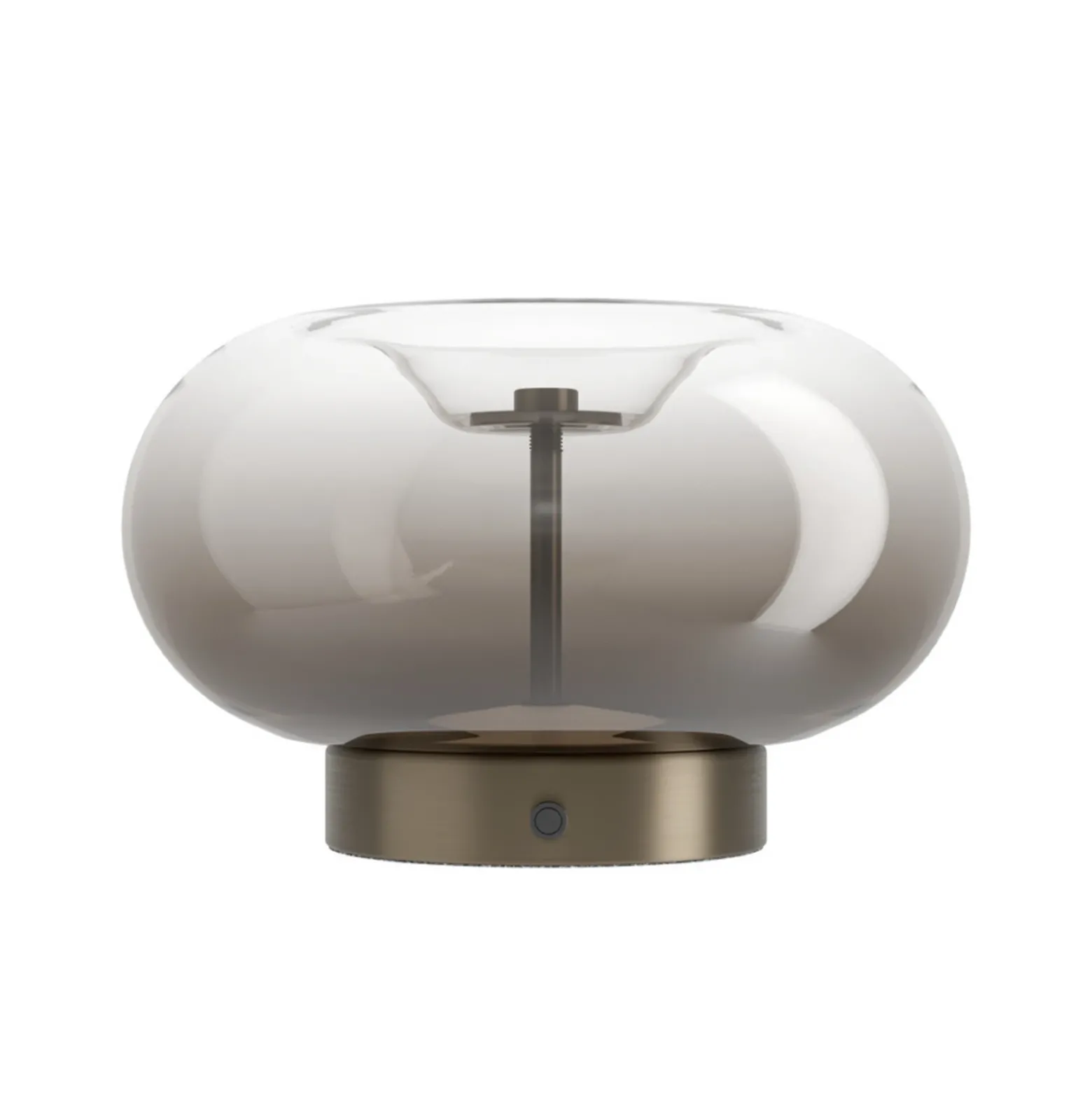 Lámpara de mesa LED EGLO OPTICA 1, bronce/marrón, Ø 25 cm, CCT