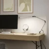 Lámpara de mesa LED FlexBar de Paulmann, plateada, 36 cm, CCT